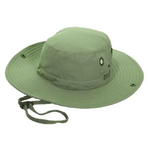 Adults' Unisex Wide Brim Aussie Hat - Khaki (click for enlarged image)